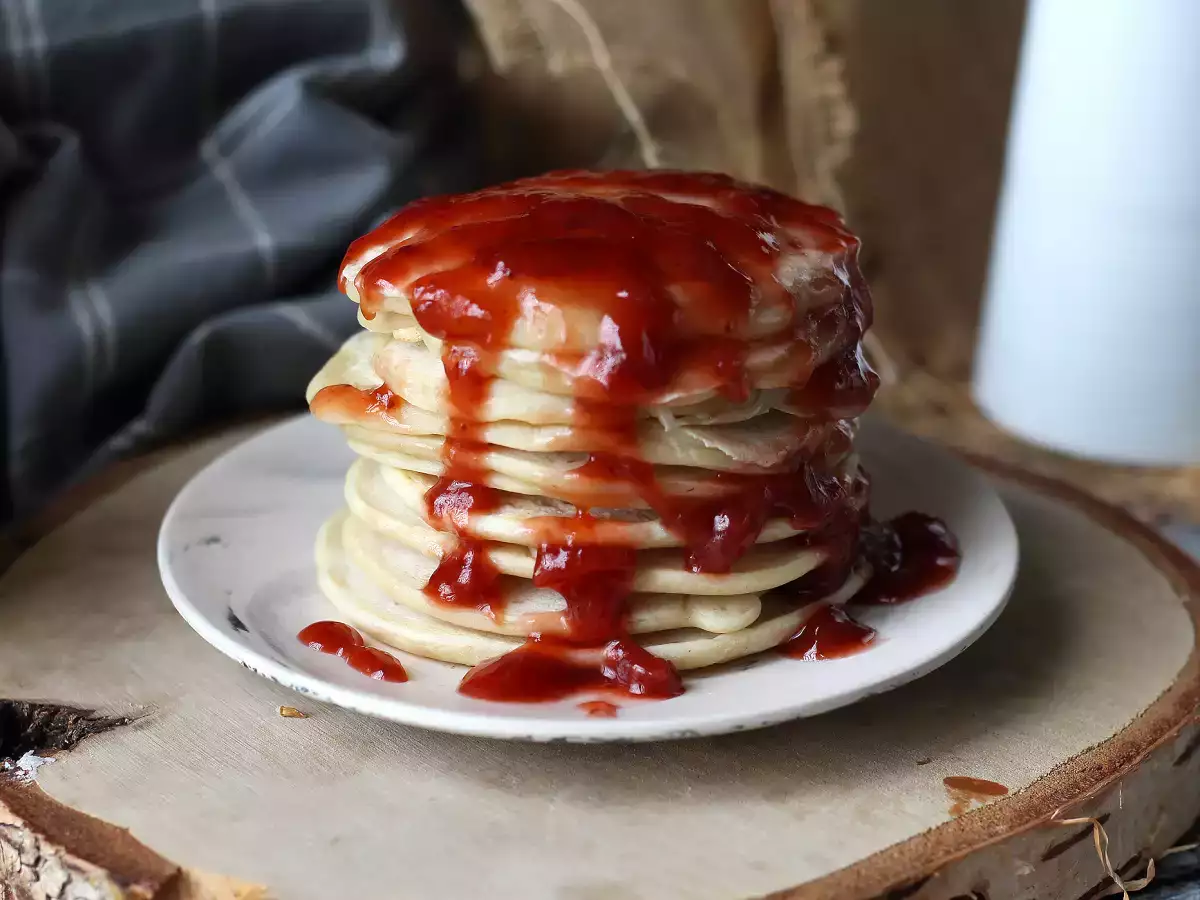 Puha vegán palacsinta len tojással: egyszerű és tojásmentes recept - fotó 2
