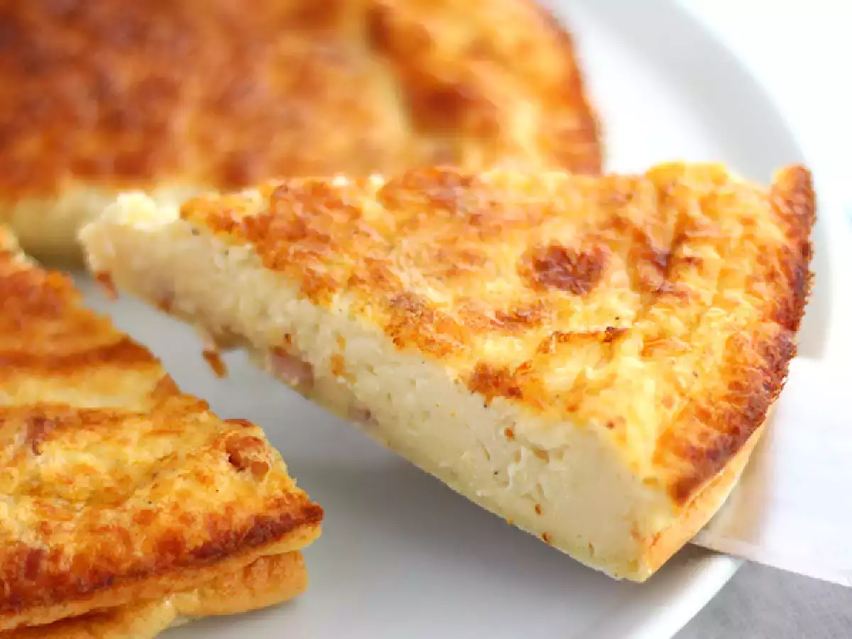 Quiche tészta nélkül - fotó 2