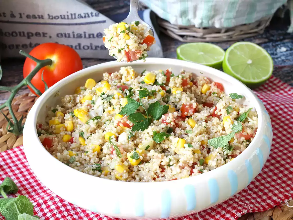 Quinoa saláta tabbouleh ízesítéssel: Káposzta: Frissítő és még egészségesebb - fotó 2