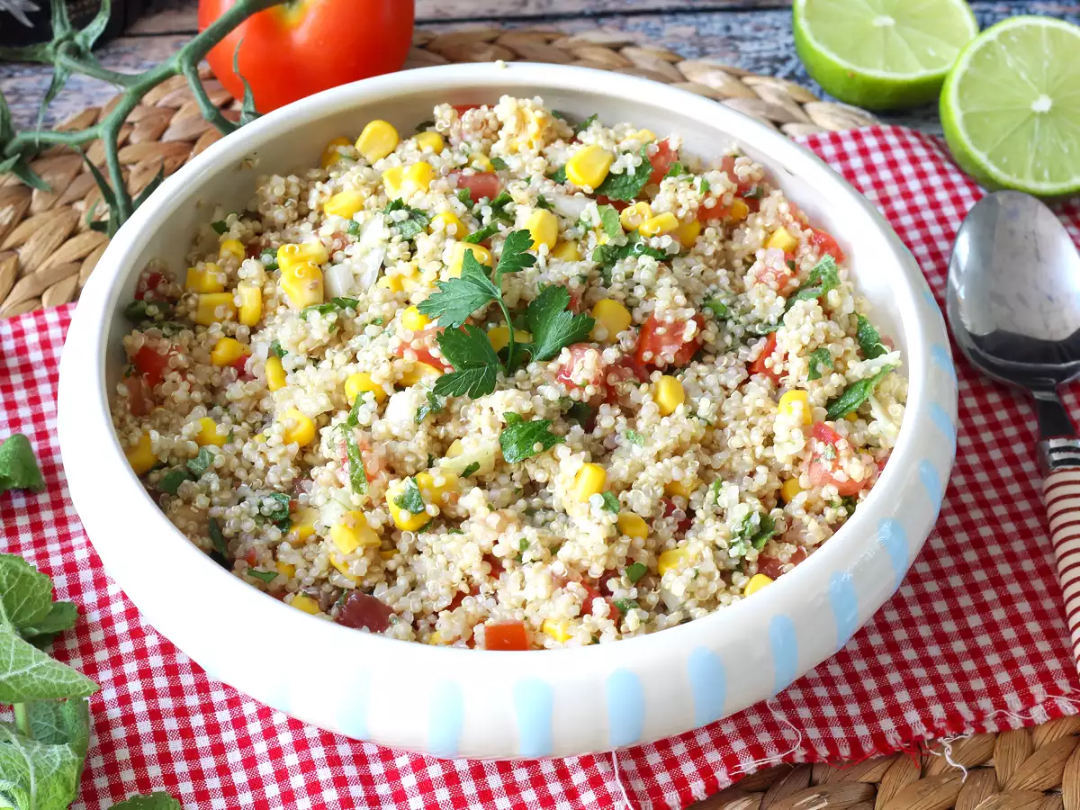 Quinoa saláta tabbouleh ízesítéssel: Káposzta: Frissítő és még egészségesebb - fotó 3