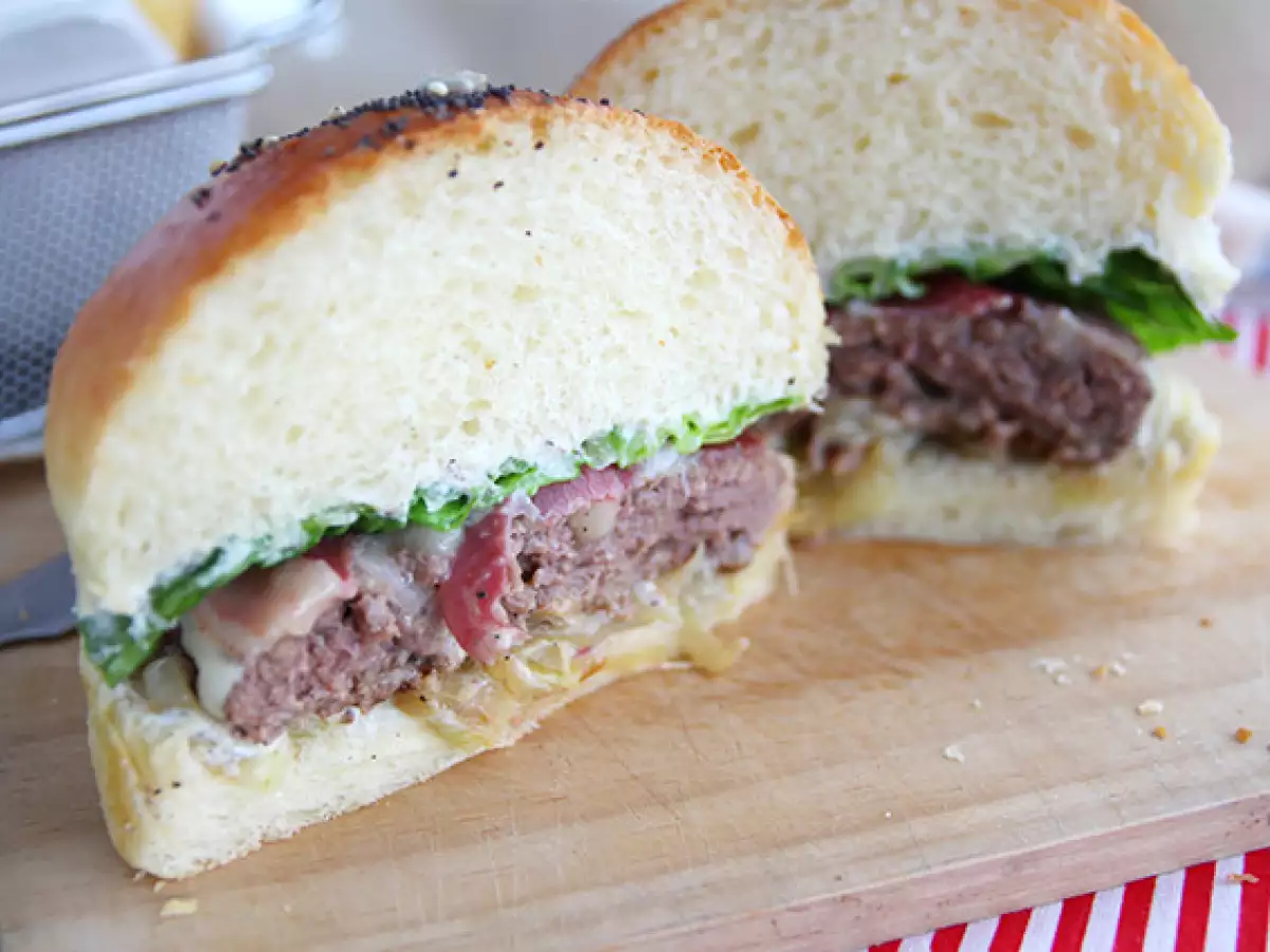 Raclette burger - fotó 2