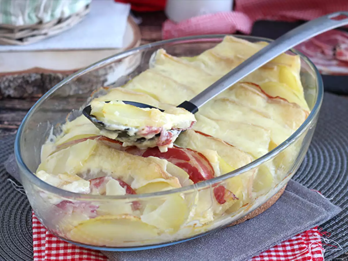 Raclette gratin - fotó 4