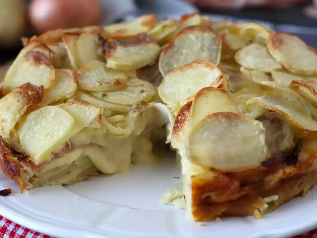 Raclette torta - fotó 2