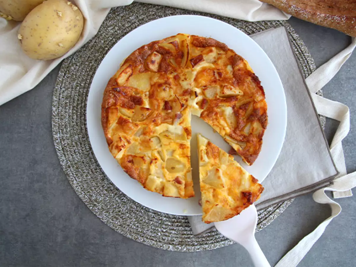 Raclette tortilla - fotó 2