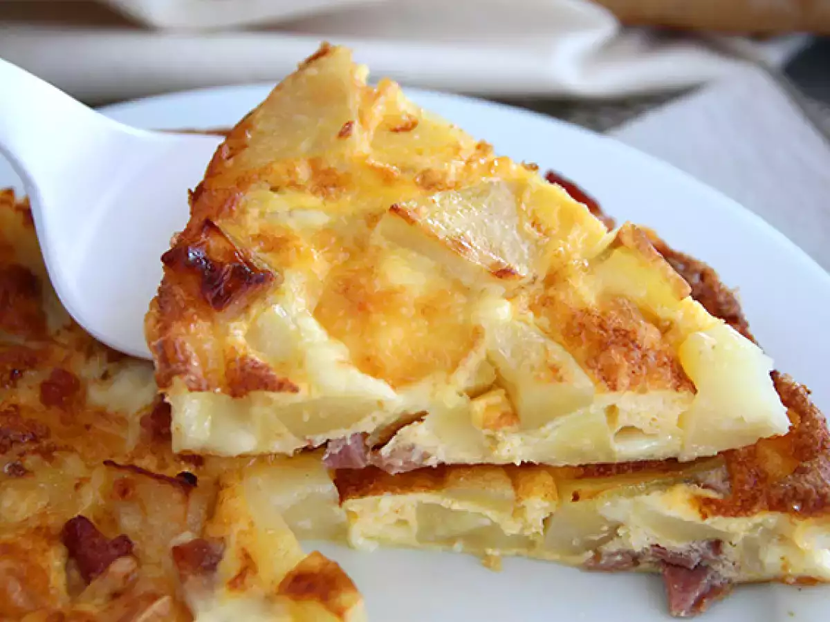 Raclette tortilla - fotó 3
