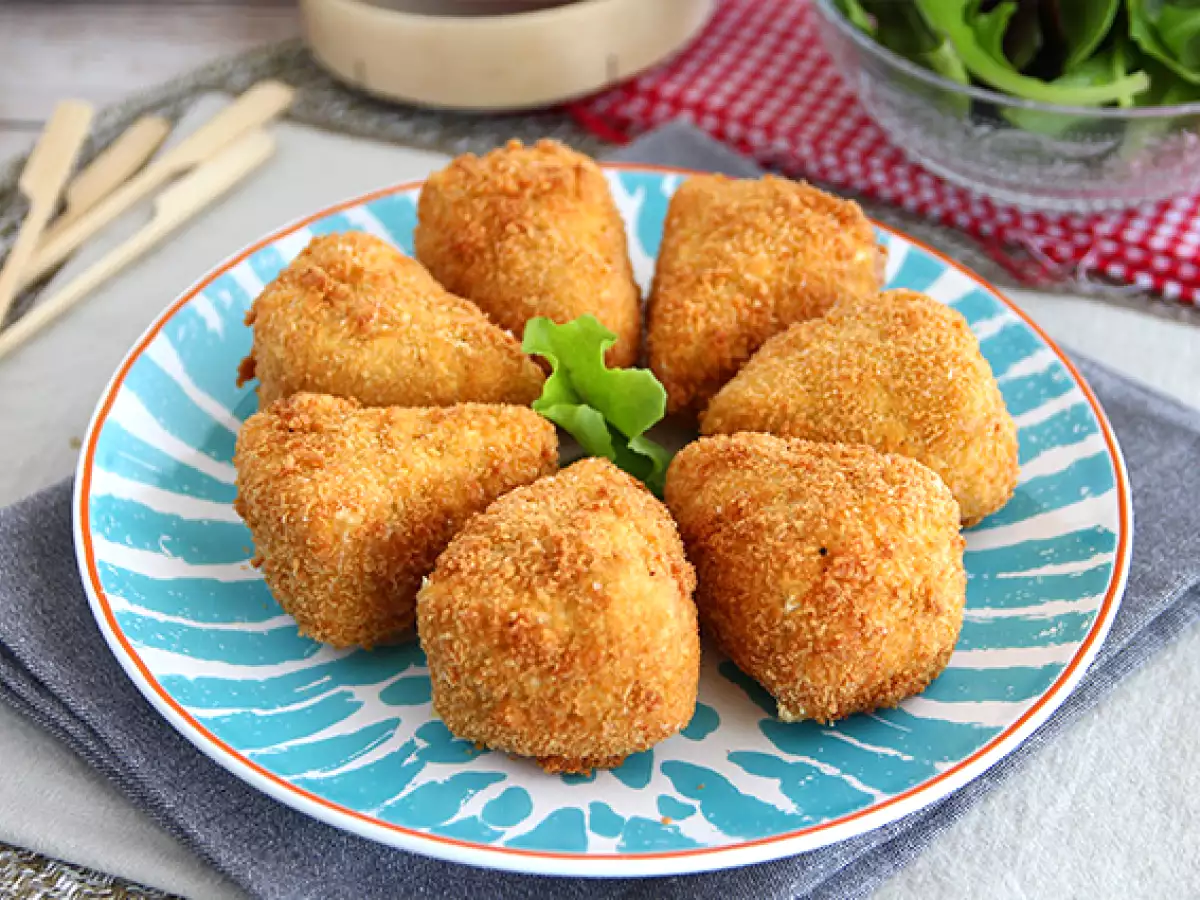 Rántott camembert, olvadó és ropogós - fotó 2