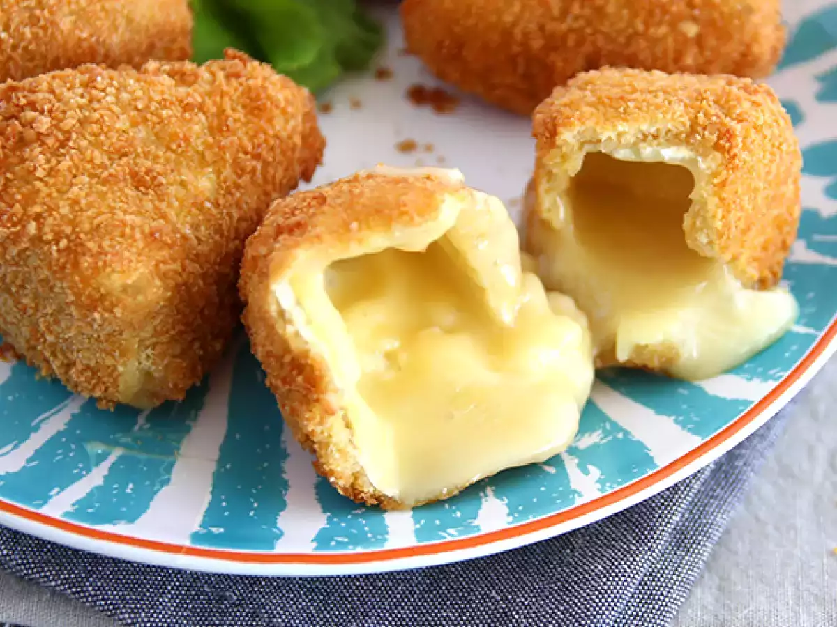 Rántott camembert, olvadó és ropogós - fotó 4