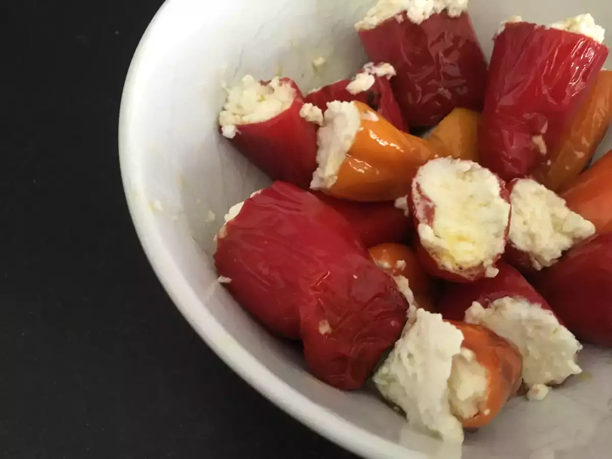 Ricottával töltött paprika - fotó 2