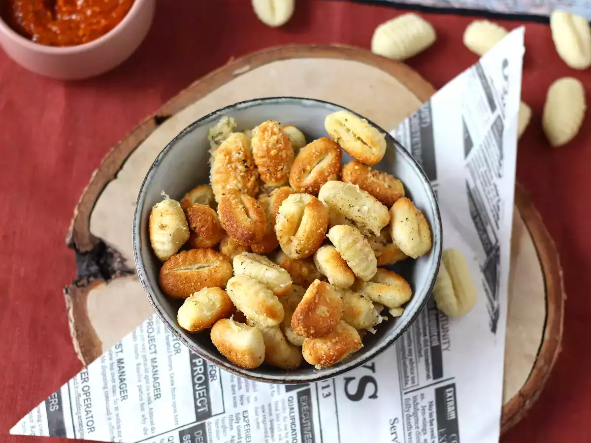 Ropogós parmezános gnocchi a Air Fryerben - fotó 3