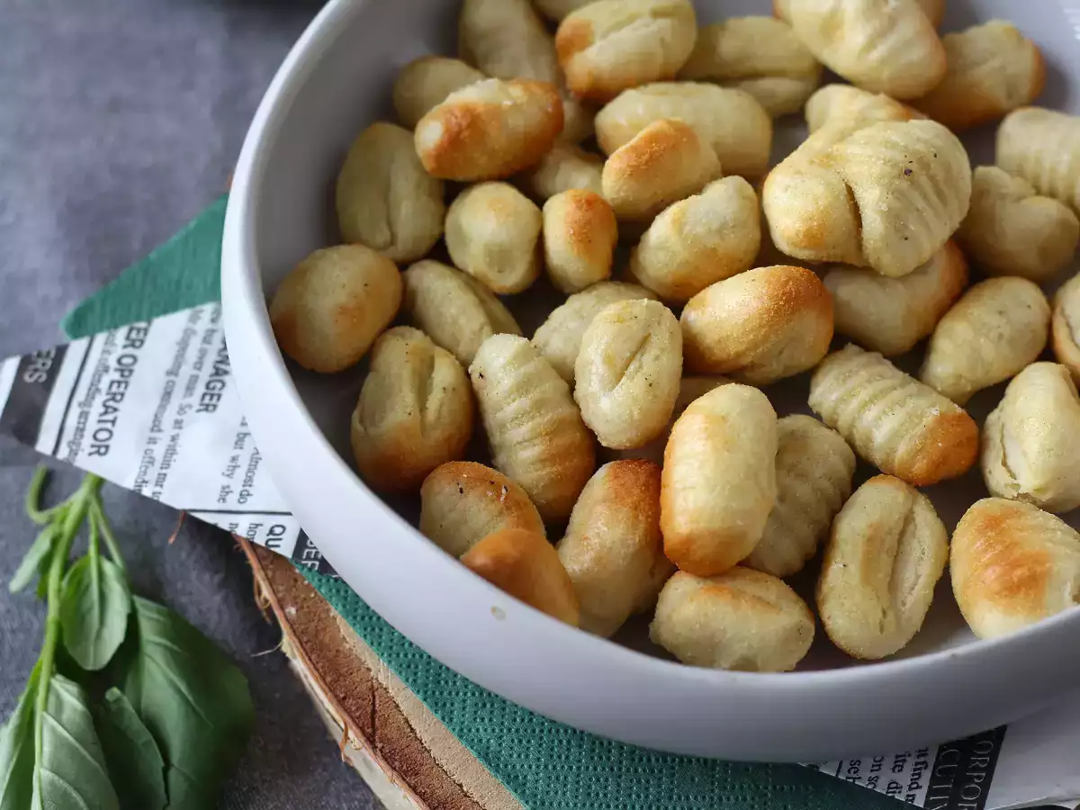 Ropogós, puha gnocchi Air fryerrel, mindössze 10 perc alatt kész! - fotó 2