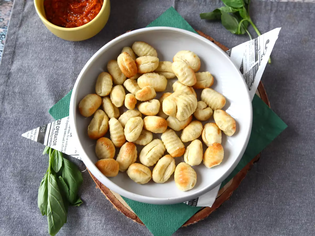 Ropogós, puha gnocchi Air fryerrel, mindössze 10 perc alatt kész! - fotó 3