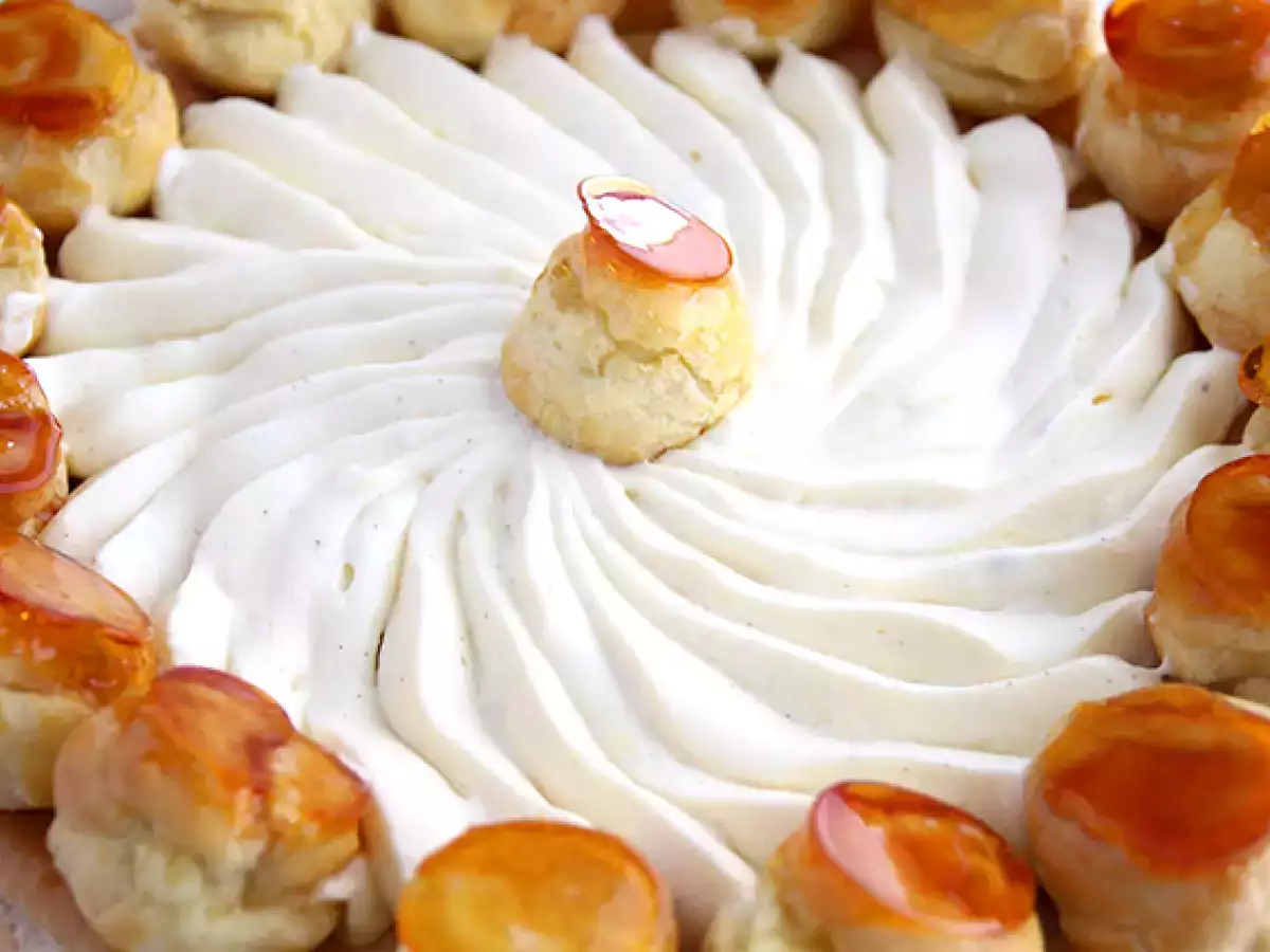 Saint Honoré recept lépésről lépésre elmagyarázva videón - fotó 4