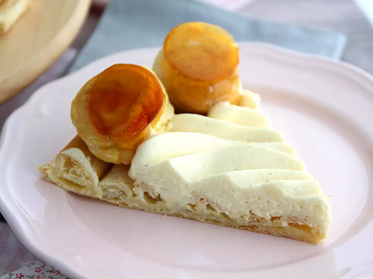 Saint Honoré recept lépésről lépésre elmagyarázva videón - fotó 5