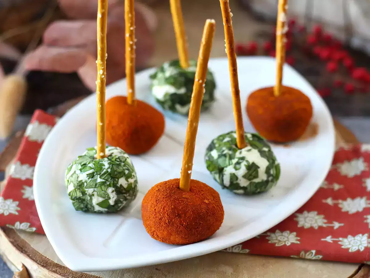 Sajtgolyók aperitifnek - fotó 2