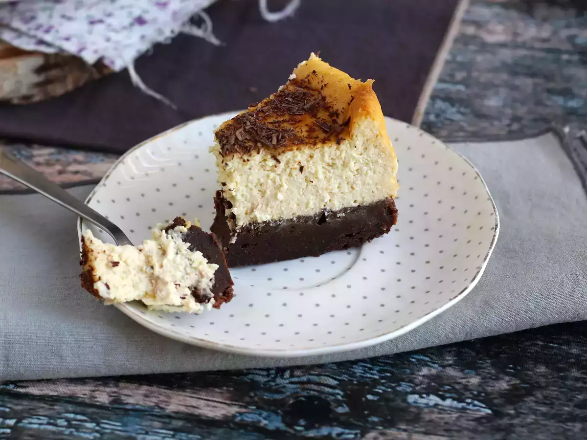 Sajtos sütemény brownie, egy meglepő kombináció, ami elvarázsolja az ízlelőbimbókat! - fotó 6