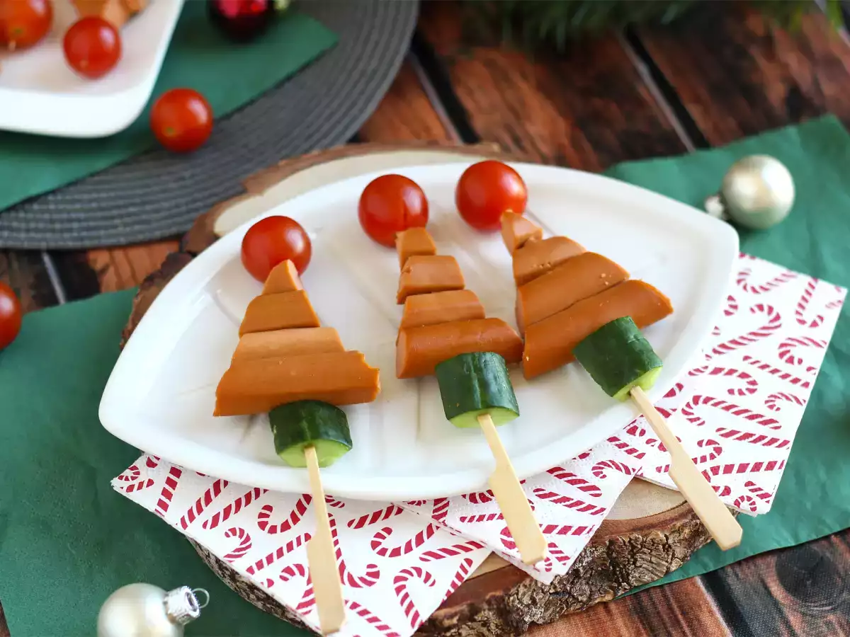 Sapin knackis nyársak: a gyors és egyszerű karácsonyi aperitif! - fotó 4