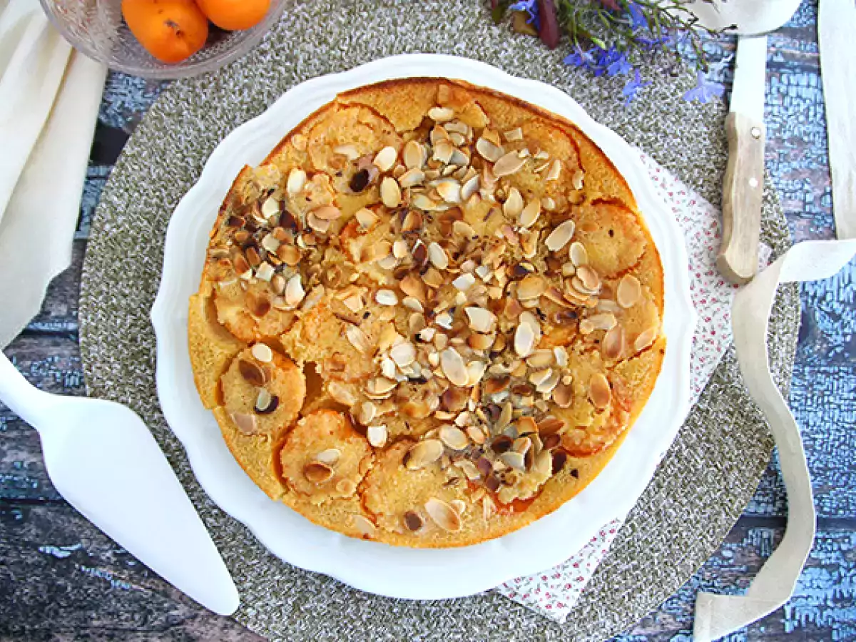 Sárgabarack clafoutis - fotó 3