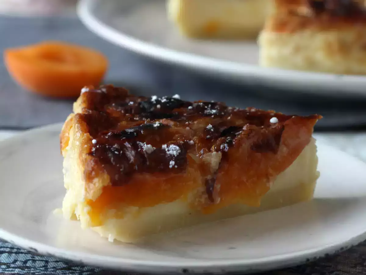Sárgabarack clafoutis Air Fryerrel - fotó 2