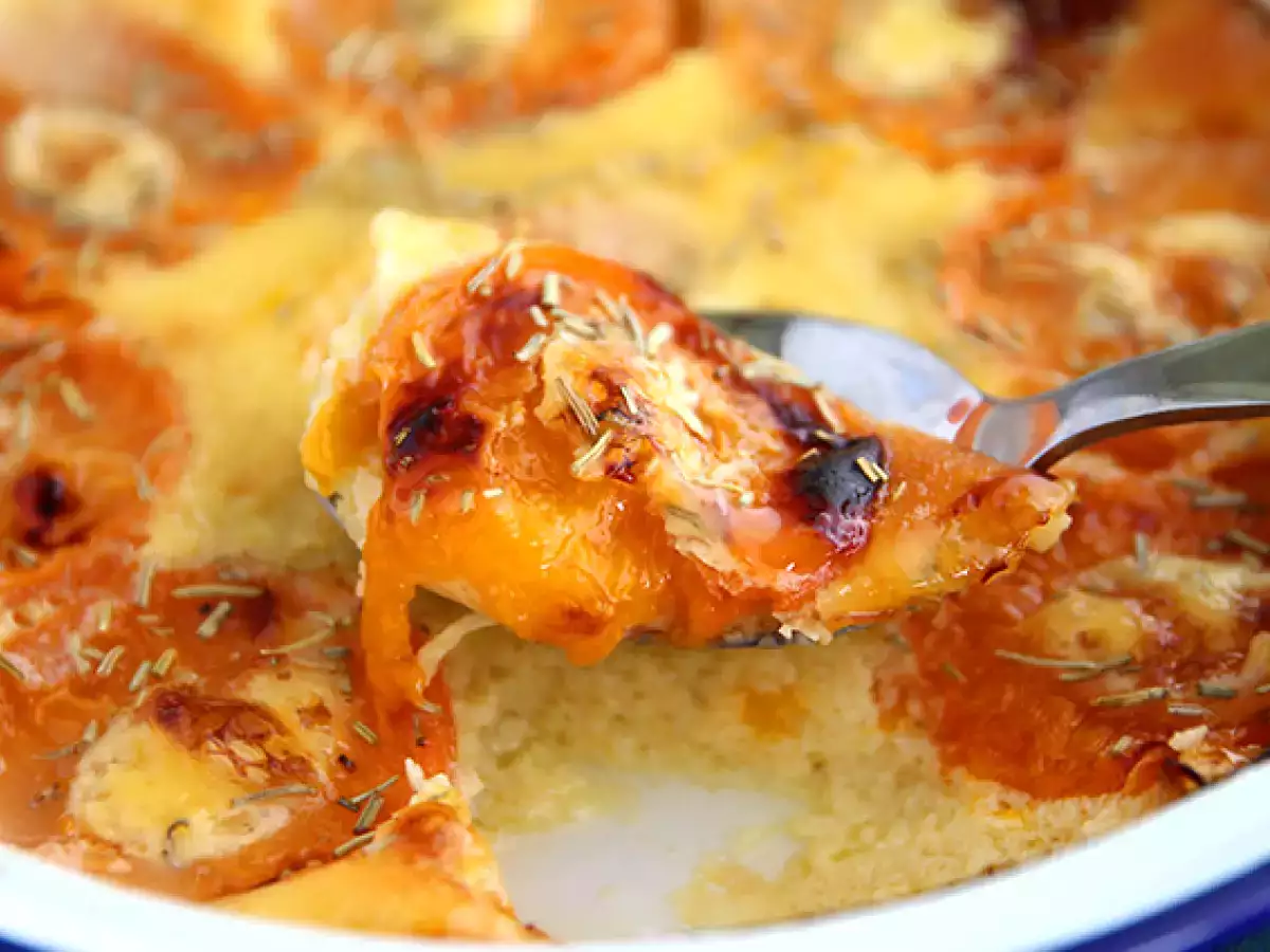 Sárgabarackos és kókuszos gratin - fotó 3