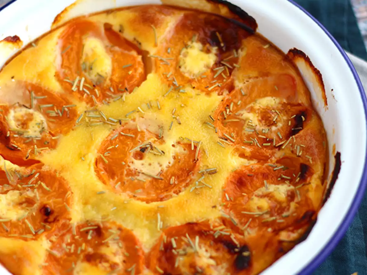 Sárgabarackos és kókuszos gratin - fotó 4