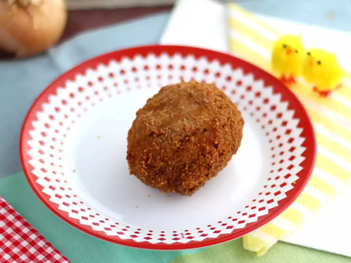 Scotch eggs - skót módra panírozott tojás - fotó 3
