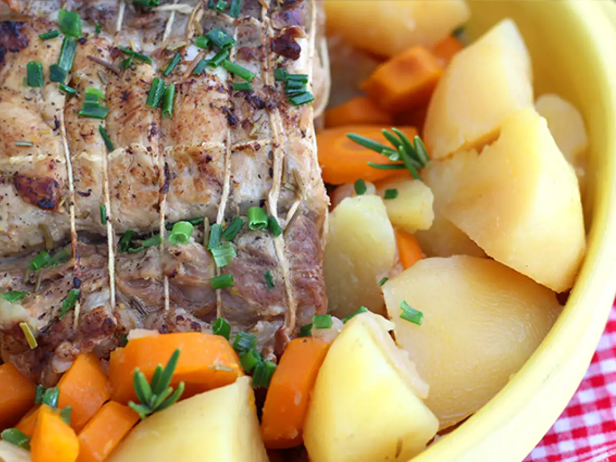 Sertéssült, Cookeo recept - fotó 2
