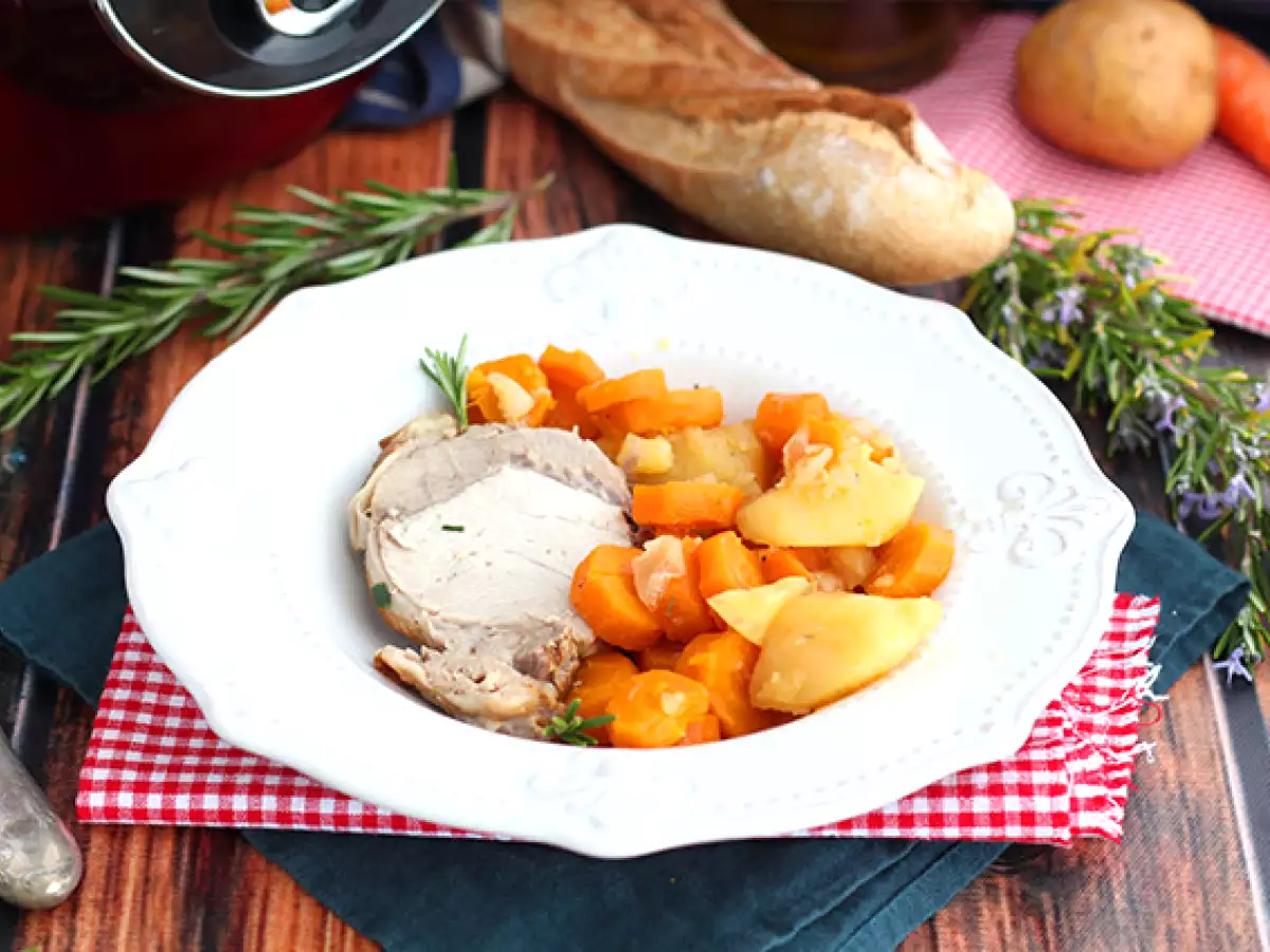 Sertéssült, Cookeo recept - fotó 4