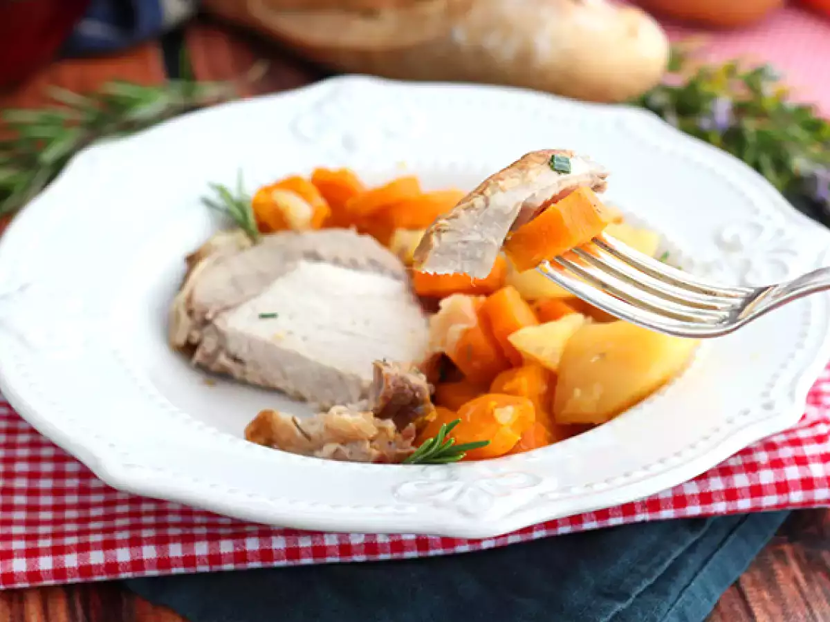Sertéssült, Cookeo recept - fotó 6