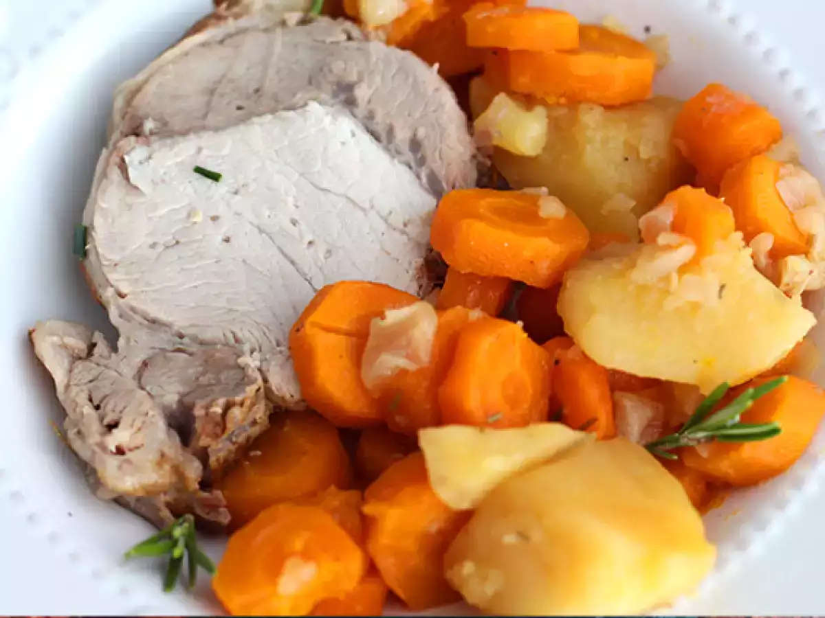 Sertéssült, Cookeo recept - fotó 7