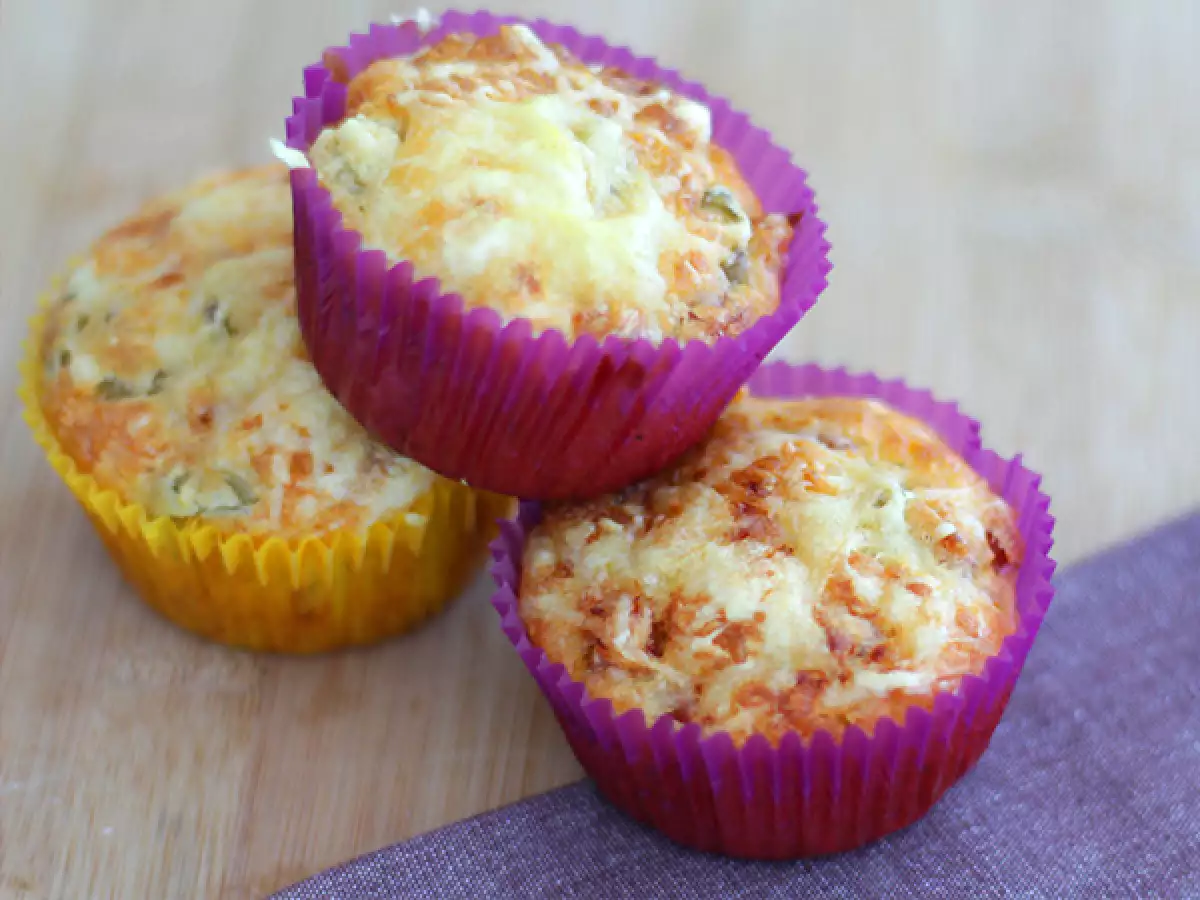 Sós muffinok aperitifnek