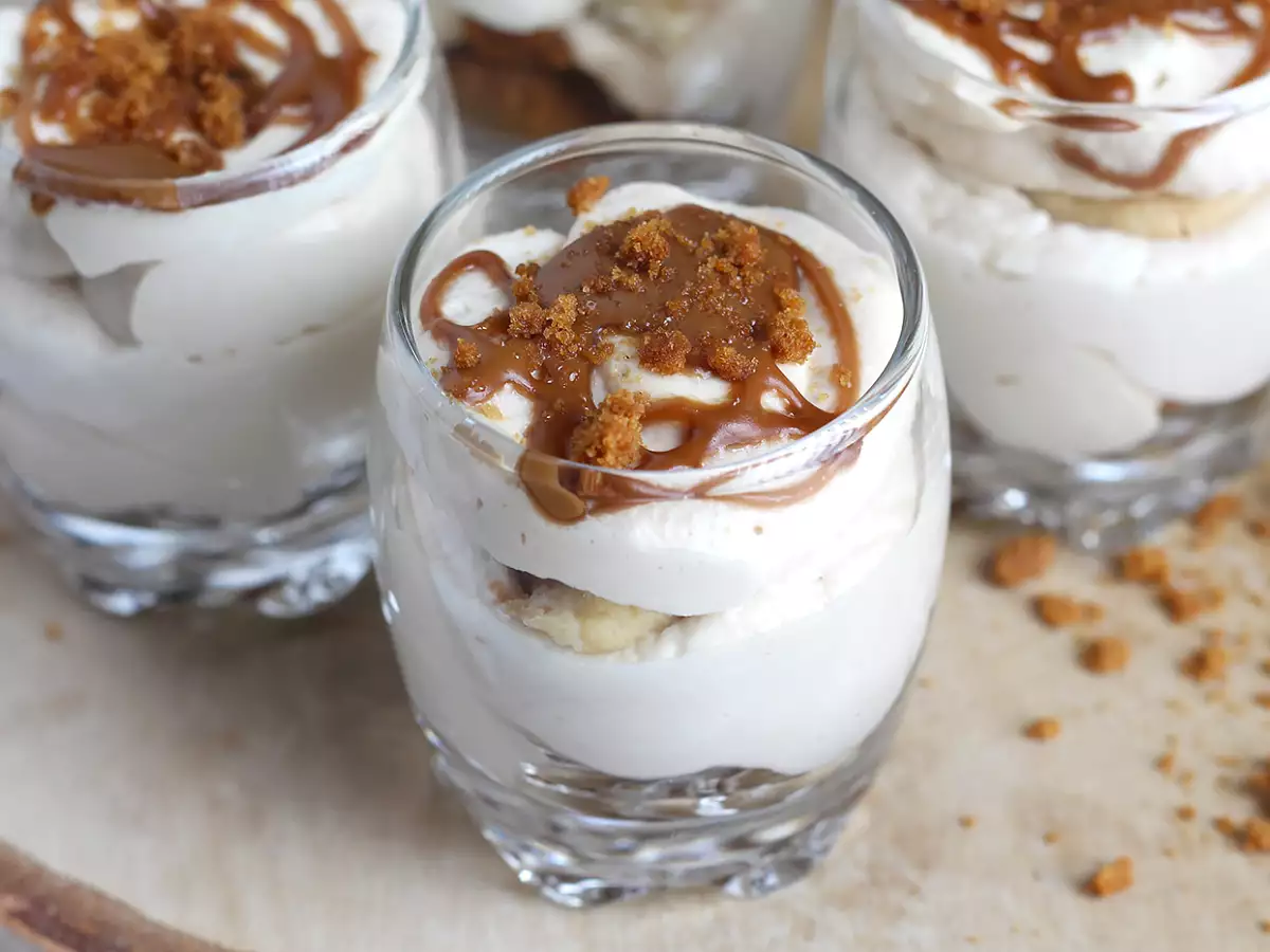 Speculoos mousse poharak - fotó 2