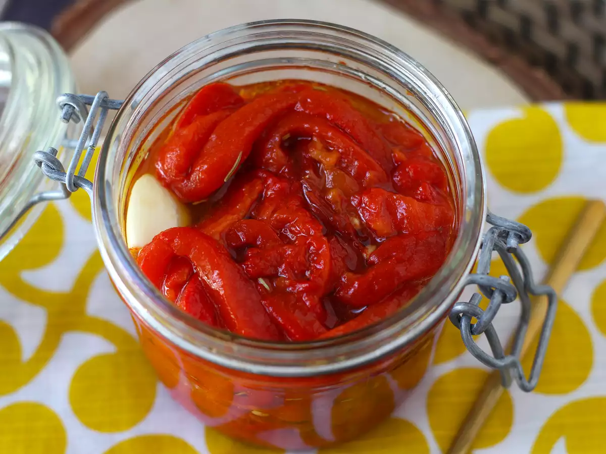 Sült paprika saláta légsütőben - fotó 2