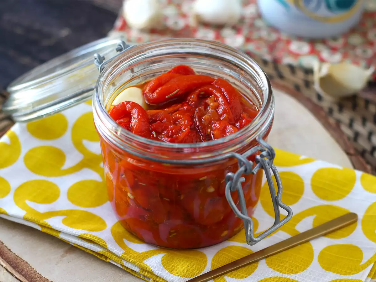 Sült paprika saláta légsütőben - fotó 3