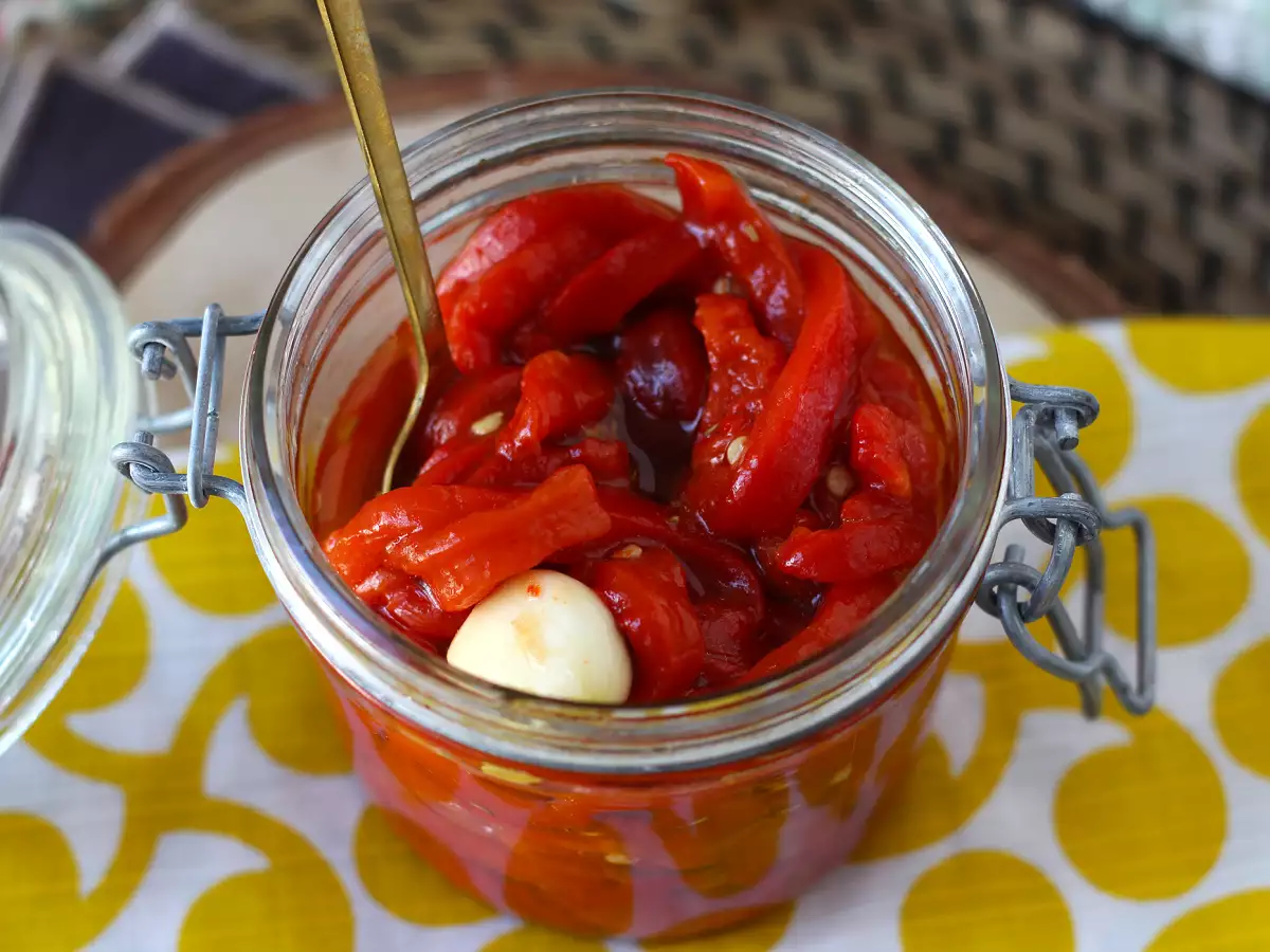 Sült paprika saláta légsütőben - fotó 4