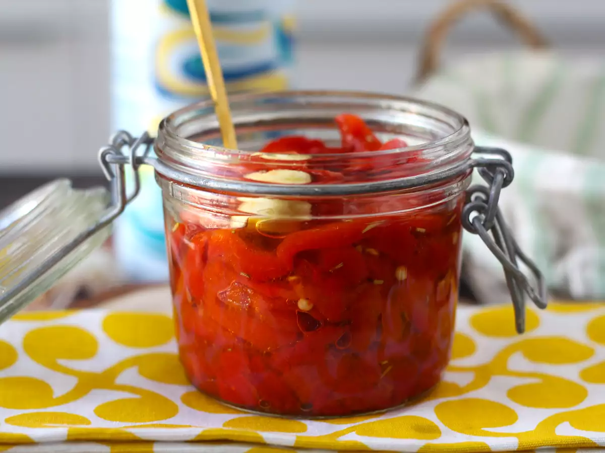 Sült paprika saláta légsütőben - fotó 5