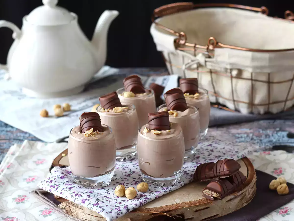 Sütés nélküli, szuper-ízletes Kinder Bueno verrines - fotó 3