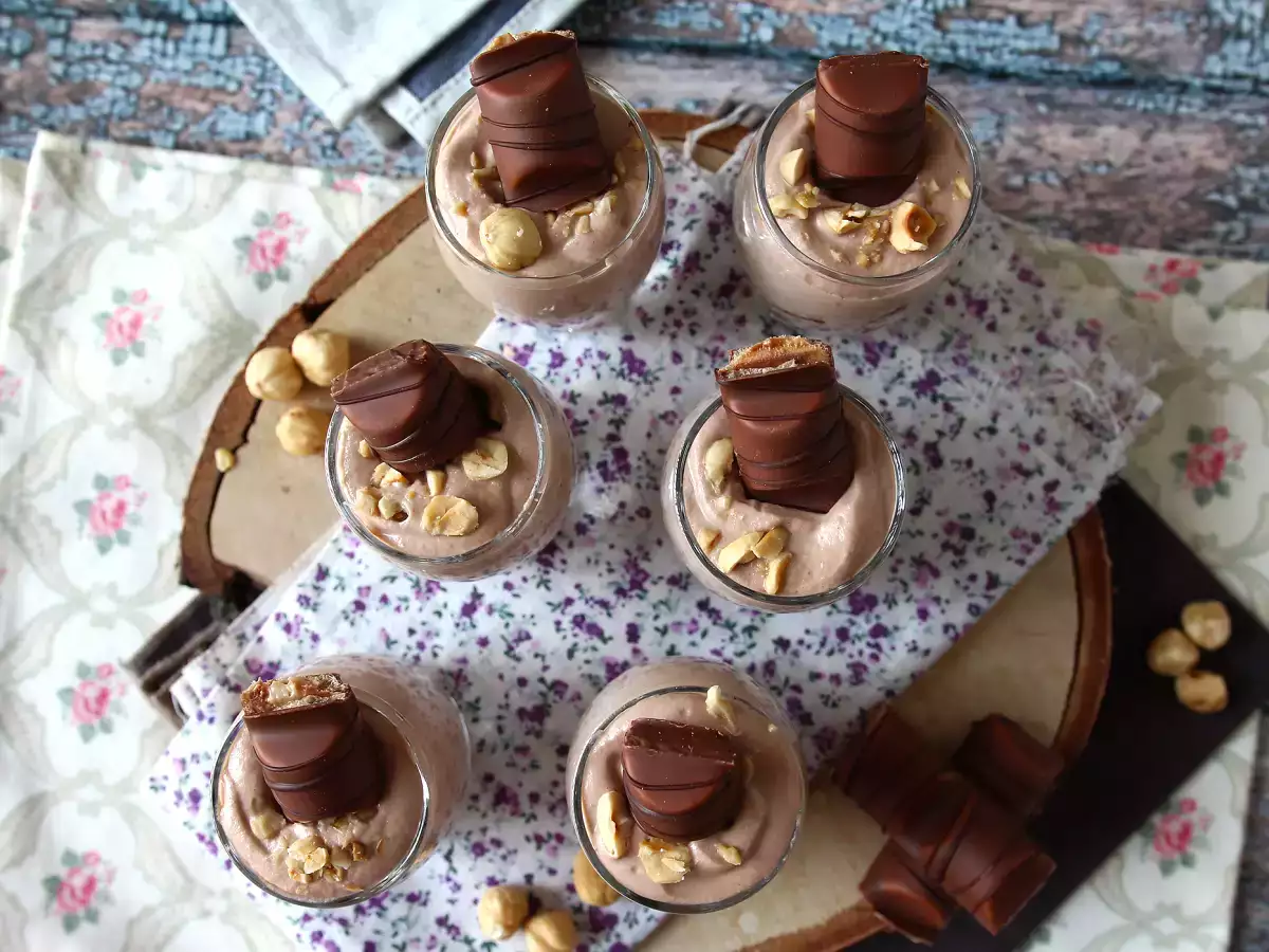 Sütés nélküli, szuper-ízletes Kinder Bueno verrines - fotó 4