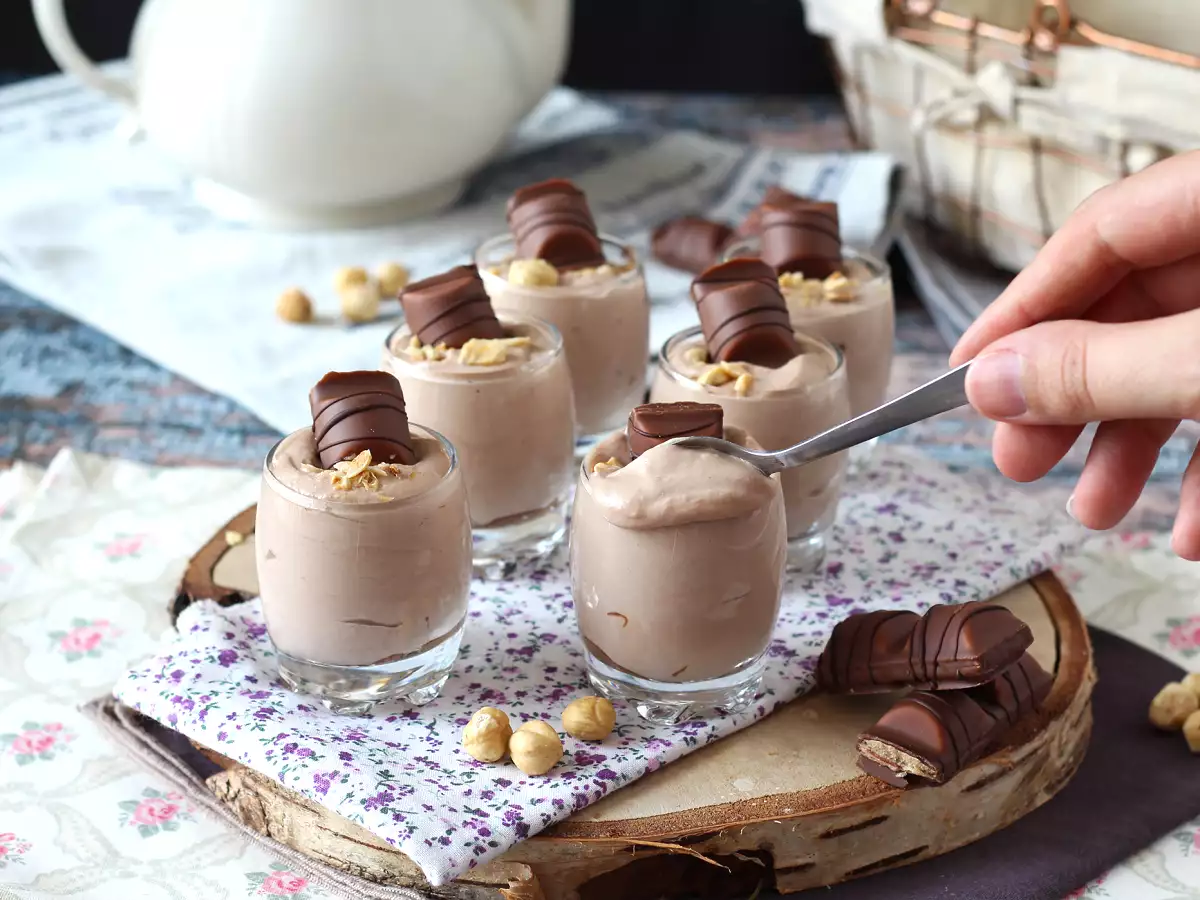 Sütés nélküli, szuper-ízletes Kinder Bueno verrines - fotó 5