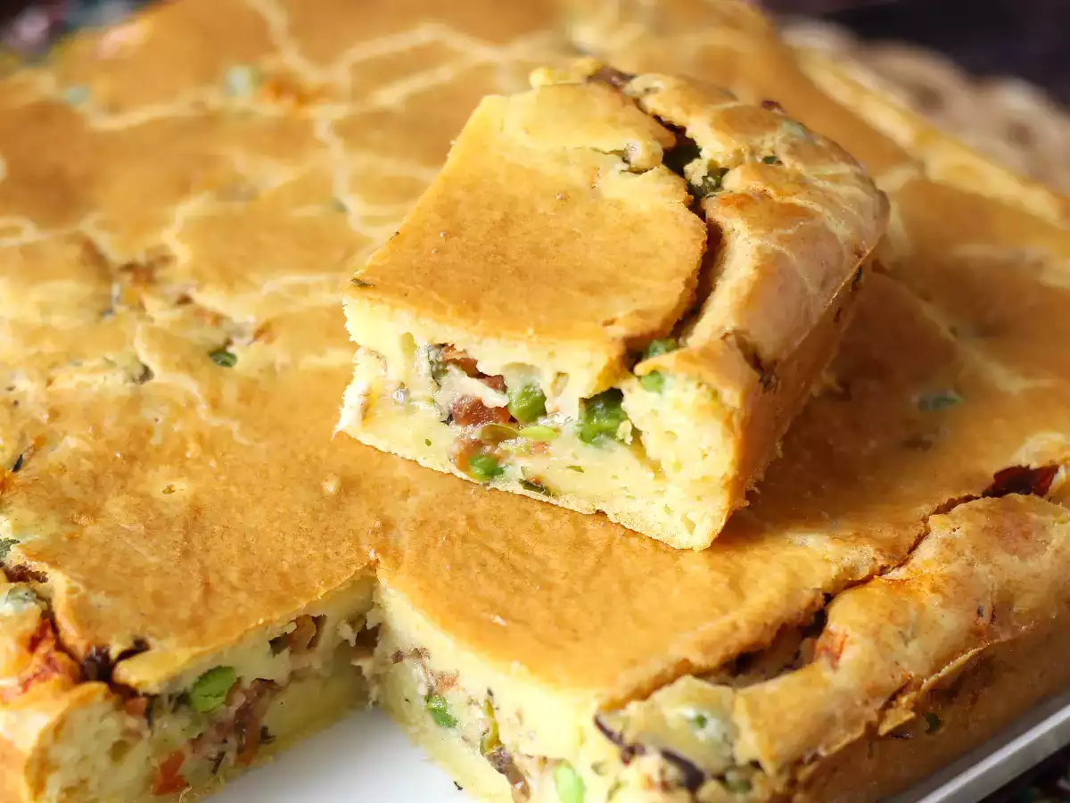 Szardíniatorta: egyszerű, nedves és ízletes recept - fotó 2