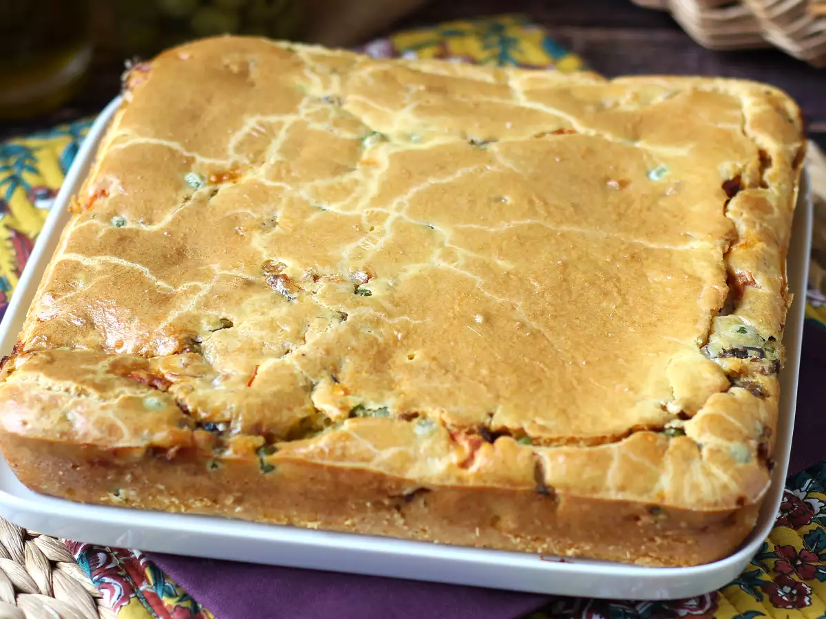 Szardíniatorta: egyszerű, nedves és ízletes recept - fotó 3