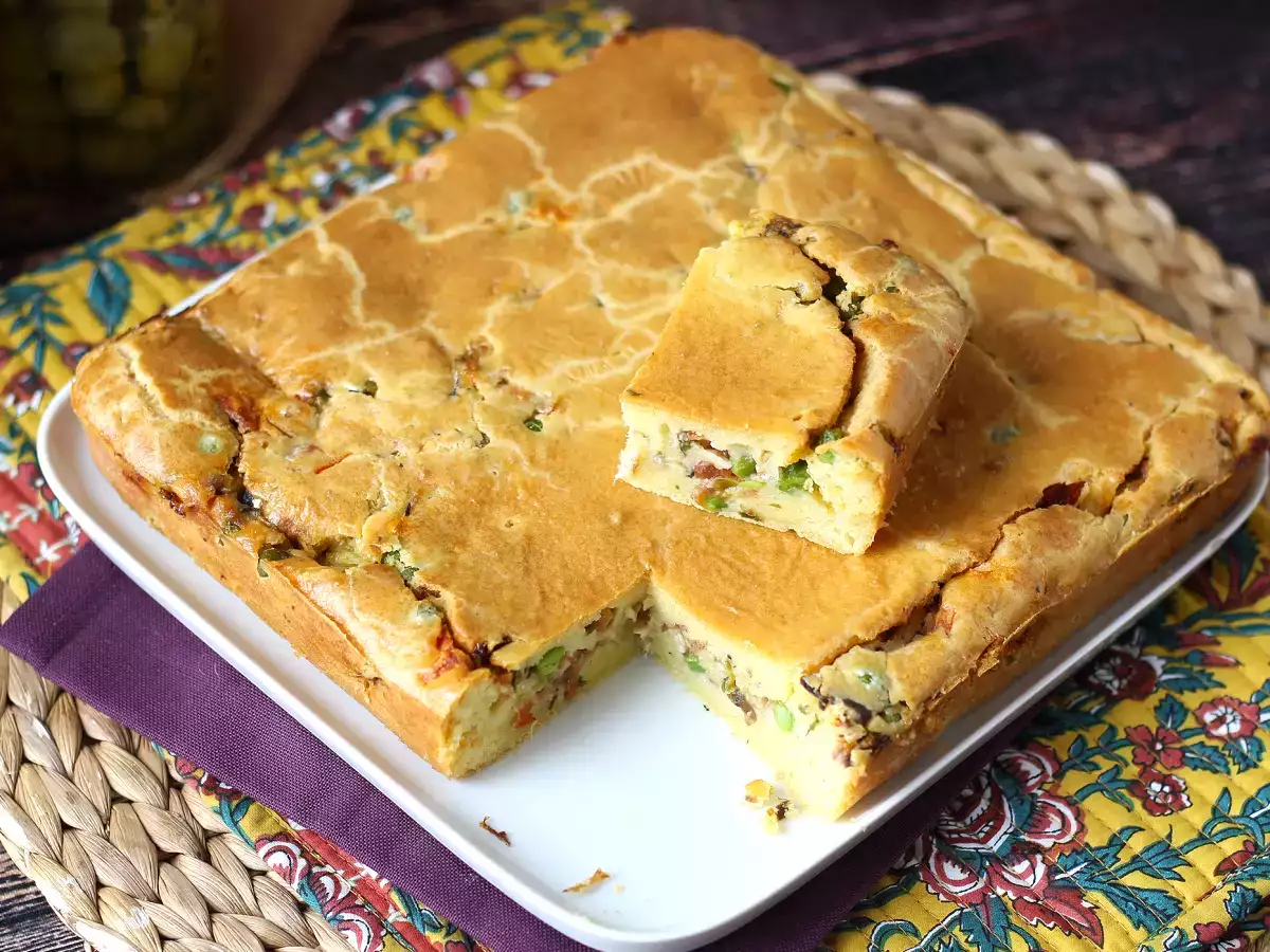 Szardíniatorta: egyszerű, nedves és ízletes recept - fotó 5