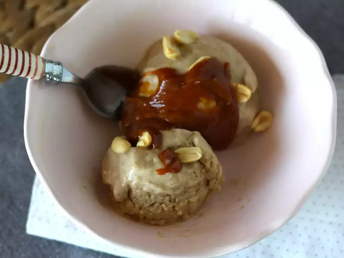 Szép krém banán, vegán fagylalt banánnal! Nincs fagylaltkészítő - fotó 4