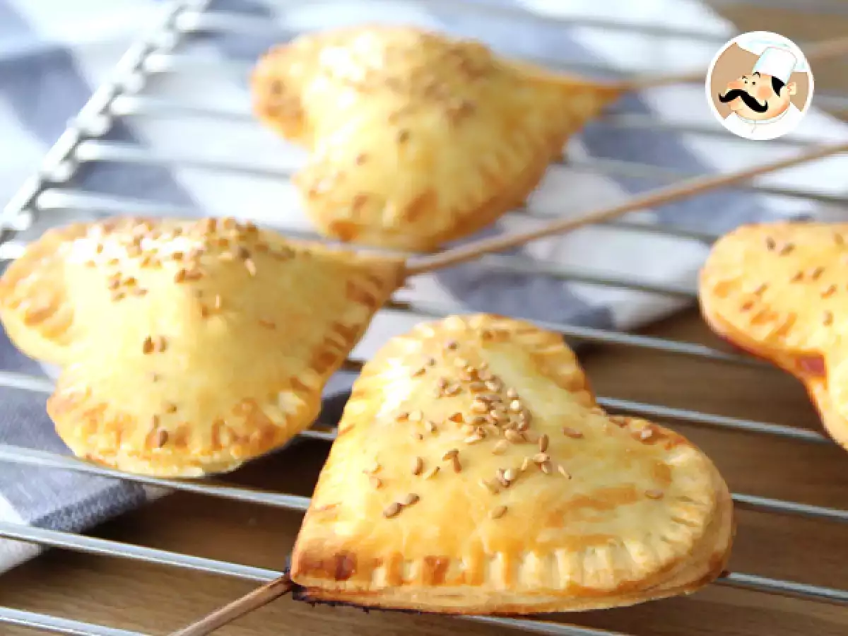 Szív alakú Pie Pops Valentin-napra - fotó 2