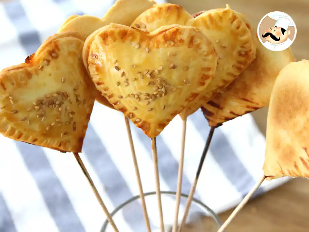 Szív alakú Pie Pops Valentin-napra - fotó 3
