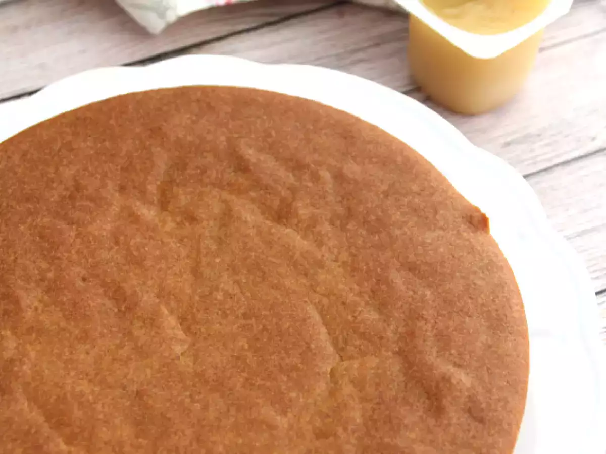 Szójajoghurtos torta almaszószal (vegán és gluténmentes) - fotó 2