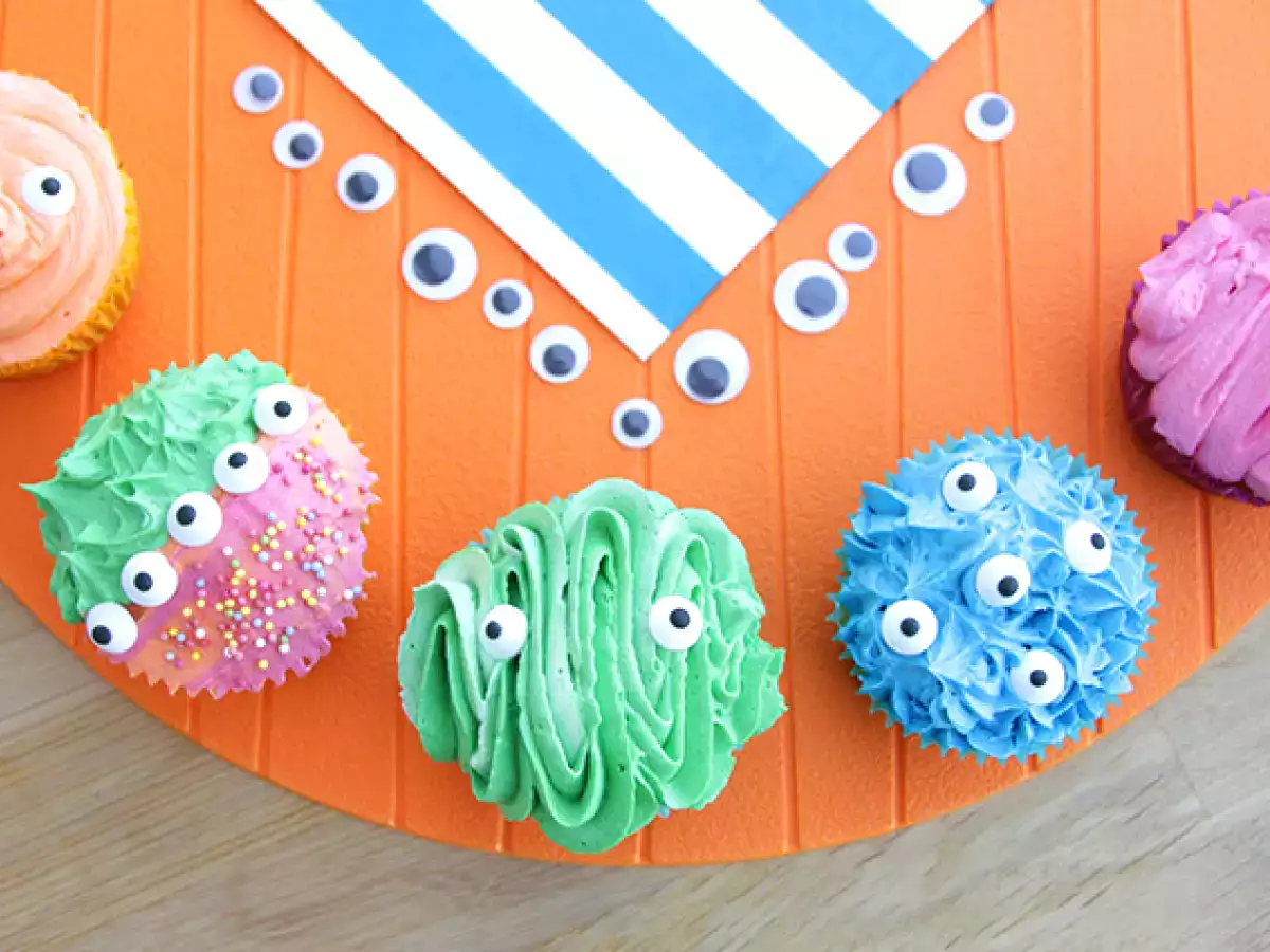 Szörny cupcakes Halloween - fotó 2