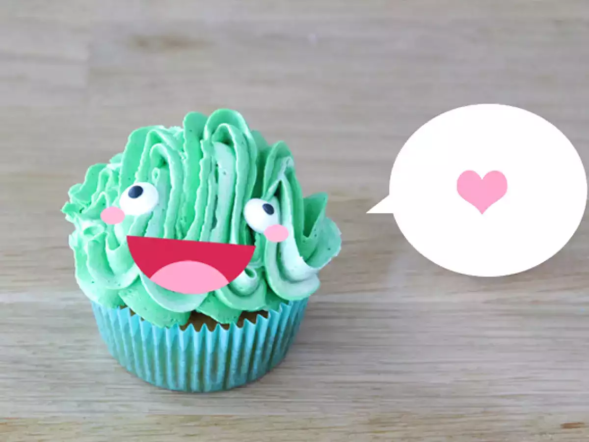 Szörny cupcakes Halloween - fotó 3