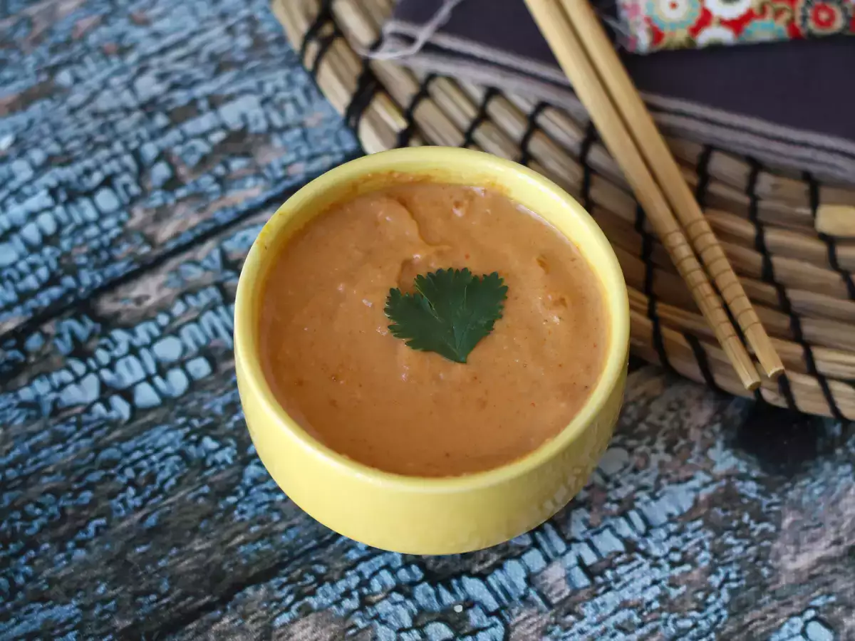 Szuper kényelmes mogyorós satay szósz