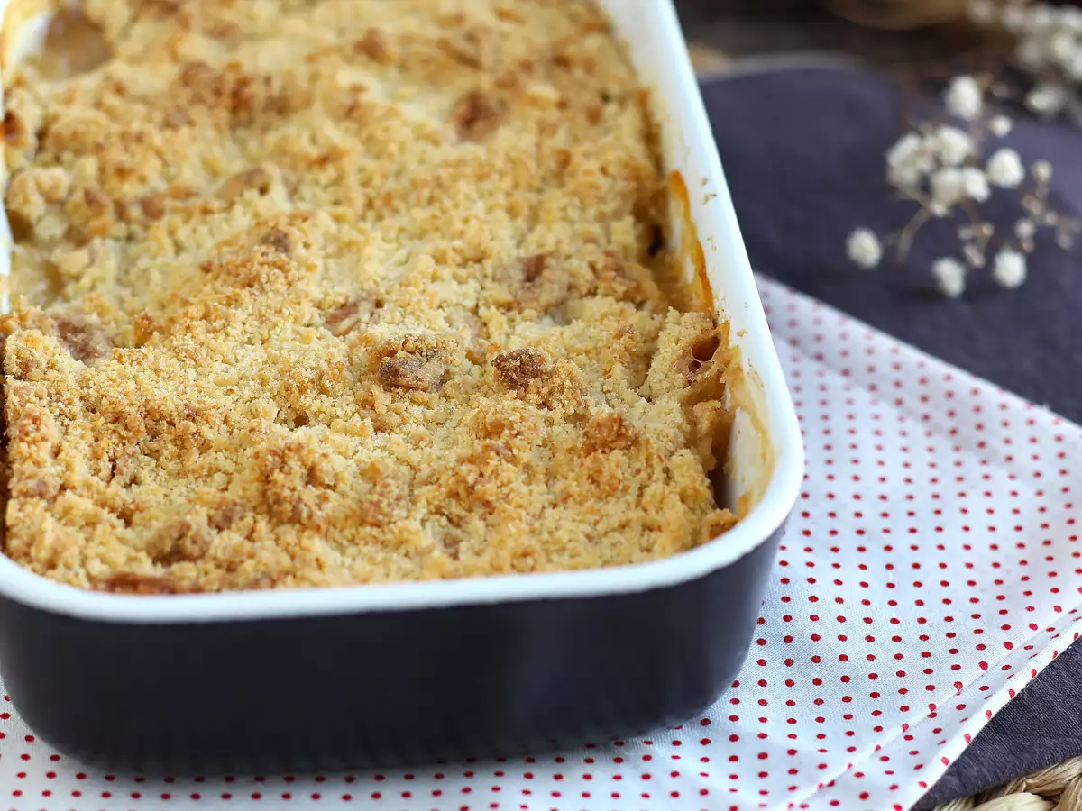 Szuper könnyű alma crumble - fotó 5