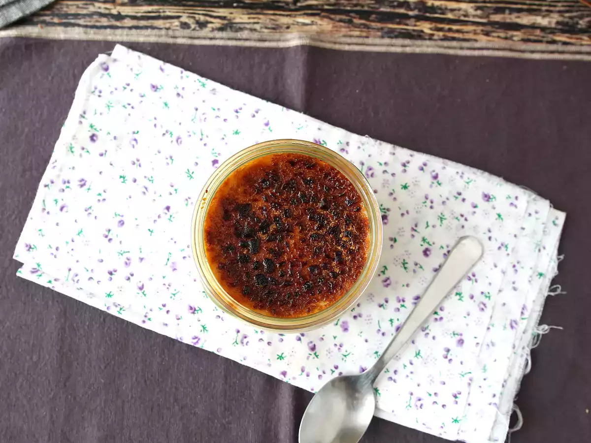 Szuperegyszerű crème brulée-k a légsütővel! - fotó 4